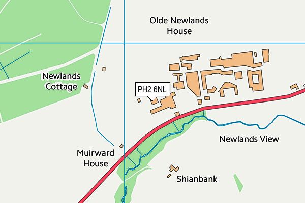 PH2 6NL map - OS VectorMap District (Ordnance Survey) PH2 6NL map - OS VectorMap District (Ordnance Survey)