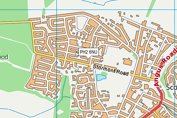 PH2 6NU map - OS VectorMap District (Ordnance Survey) PH2 6NU map - OS VectorMap District (Ordnance Survey)