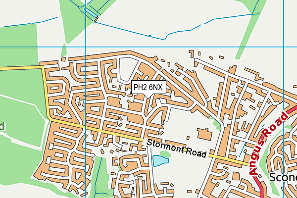 PH2 6NX map - OS VectorMap District (Ordnance Survey) PH2 6NX map - OS VectorMap District (Ordnance Survey)