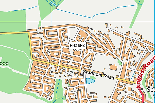 PH2 6NZ map - OS VectorMap District (Ordnance Survey) PH2 6NZ map - OS VectorMap District (Ordnance Survey)