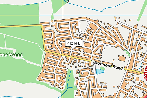 PH2 6PB map - OS VectorMap District (Ordnance Survey) PH2 6PB map - OS VectorMap District (Ordnance Survey)