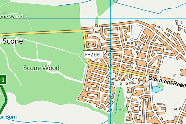 PH2 6PJ map - OS VectorMap District (Ordnance Survey) PH2 6PJ map - OS VectorMap District (Ordnance Survey)