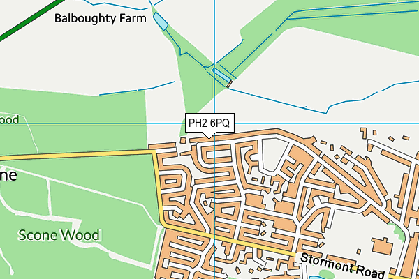 PH2 6PQ map - OS VectorMap District (Ordnance Survey) PH2 6PQ map - OS VectorMap District (Ordnance Survey)