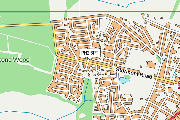 PH2 6PT map - OS VectorMap District (Ordnance Survey) PH2 6PT map - OS VectorMap District (Ordnance Survey)