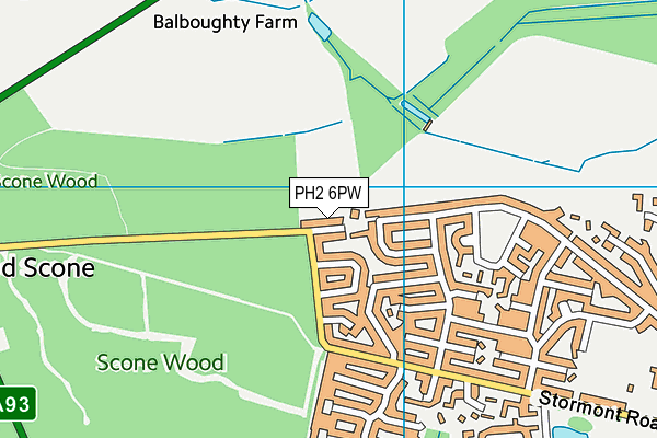 PH2 6PW map - OS VectorMap District (Ordnance Survey) PH2 6PW map - OS VectorMap District (Ordnance Survey)