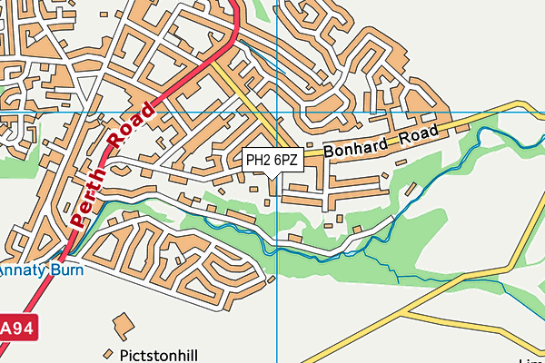 PH2 6PZ map - OS VectorMap District (Ordnance Survey) PH2 6PZ map - OS VectorMap District (Ordnance Survey)