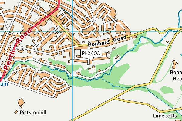 PH2 6QA map - OS VectorMap District (Ordnance Survey) PH2 6QA map - OS VectorMap District (Ordnance Survey)