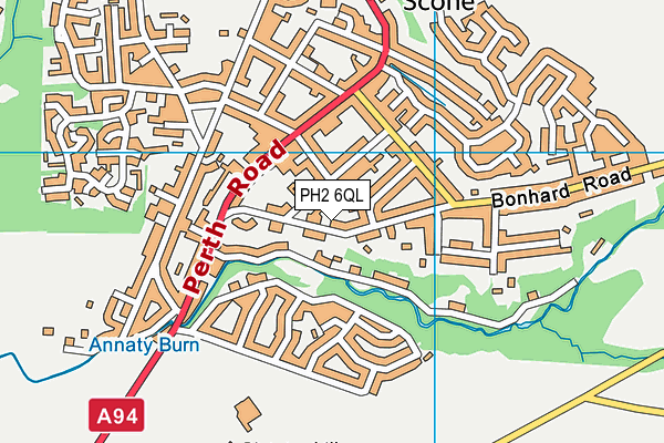 PH2 6QL map - OS VectorMap District (Ordnance Survey) PH2 6QL map - OS VectorMap District (Ordnance Survey)