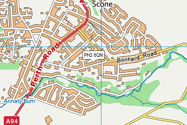 PH2 6QN map - OS VectorMap District (Ordnance Survey) PH2 6QN map - OS VectorMap District (Ordnance Survey)