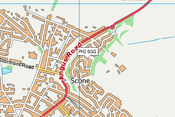 PH2 6QQ map - OS VectorMap District (Ordnance Survey) PH2 6QQ map - OS VectorMap District (Ordnance Survey)