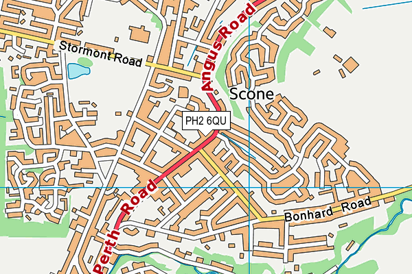 PH2 6QU map - OS VectorMap District (Ordnance Survey) PH2 6QU map - OS VectorMap District (Ordnance Survey)