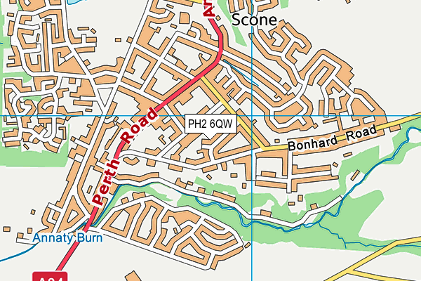 PH2 6QW map - OS VectorMap District (Ordnance Survey) PH2 6QW map - OS VectorMap District (Ordnance Survey)