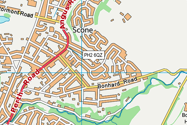 PH2 6QZ map - OS VectorMap District (Ordnance Survey) PH2 6QZ map - OS VectorMap District (Ordnance Survey)
