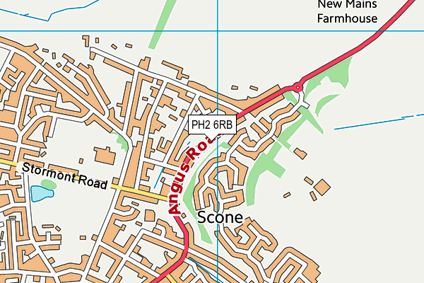 PH2 6RB map - OS VectorMap District (Ordnance Survey) PH2 6RB map - OS VectorMap District (Ordnance Survey)