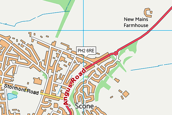 PH2 6RE map - OS VectorMap District (Ordnance Survey) PH2 6RE map - OS VectorMap District (Ordnance Survey)