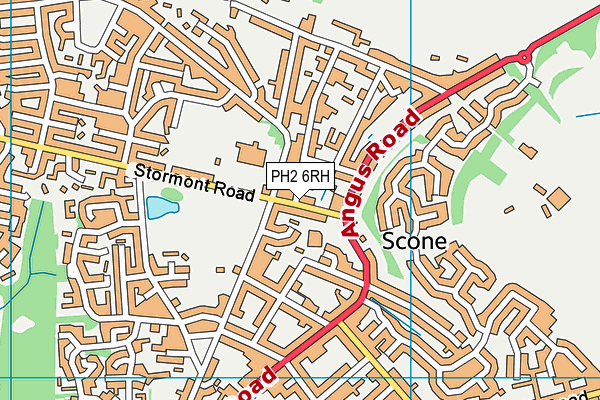 PH2 6RH map - OS VectorMap District (Ordnance Survey) PH2 6RH map - OS VectorMap District (Ordnance Survey)
