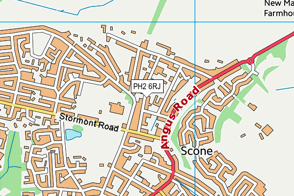 PH2 6RJ map - OS VectorMap District (Ordnance Survey) PH2 6RJ map - OS VectorMap District (Ordnance Survey)