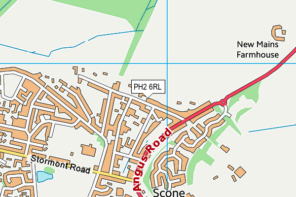PH2 6RL map - OS VectorMap District (Ordnance Survey) PH2 6RL map - OS VectorMap District (Ordnance Survey)