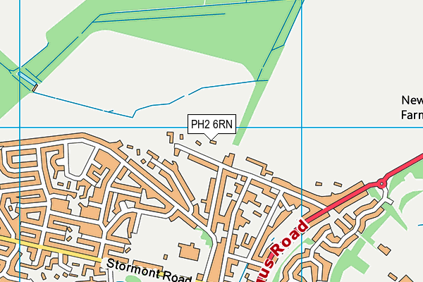 PH2 6RN map - OS VectorMap District (Ordnance Survey) PH2 6RN map - OS VectorMap District (Ordnance Survey)