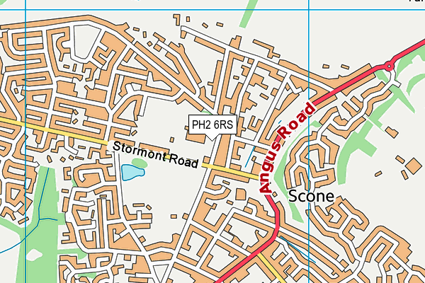 PH2 6RS map - OS VectorMap District (Ordnance Survey) PH2 6RS map - OS VectorMap District (Ordnance Survey)