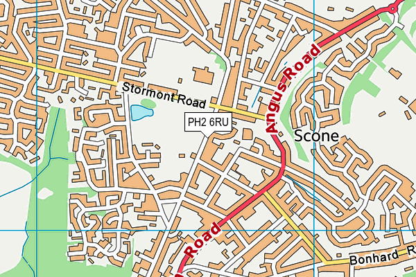 PH2 6RU map - OS VectorMap District (Ordnance Survey) PH2 6RU map - OS VectorMap District (Ordnance Survey)