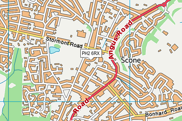 PH2 6RX map - OS VectorMap District (Ordnance Survey) PH2 6RX map - OS VectorMap District (Ordnance Survey)