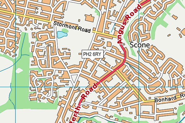 PH2 6RY map - OS VectorMap District (Ordnance Survey) PH2 6RY map - OS VectorMap District (Ordnance Survey)