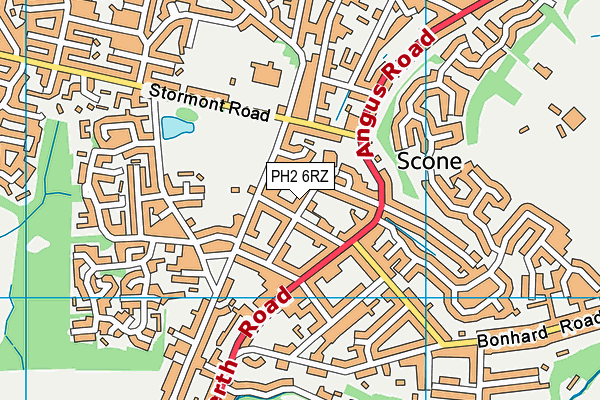 PH2 6RZ map - OS VectorMap District (Ordnance Survey) PH2 6RZ map - OS VectorMap District (Ordnance Survey)