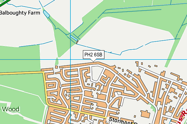 PH2 6SB map - OS VectorMap District (Ordnance Survey) PH2 6SB map - OS VectorMap District (Ordnance Survey)