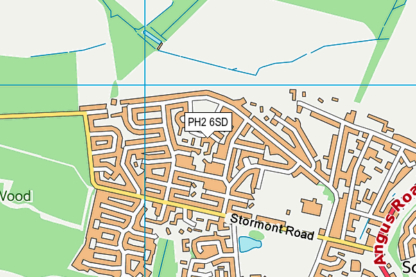PH2 6SD map - OS VectorMap District (Ordnance Survey) PH2 6SD map - OS VectorMap District (Ordnance Survey)