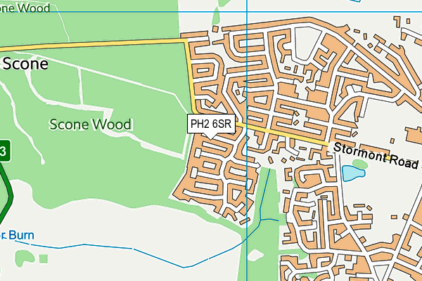 PH2 6SR map - OS VectorMap District (Ordnance Survey) PH2 6SR map - OS VectorMap District (Ordnance Survey)