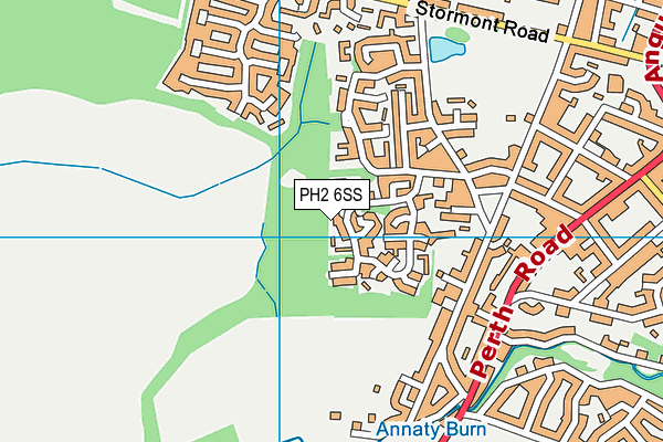 PH2 6SS map - OS VectorMap District (Ordnance Survey) PH2 6SS map - OS VectorMap District (Ordnance Survey)