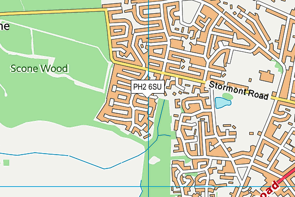 PH2 6SU map - OS VectorMap District (Ordnance Survey) PH2 6SU map - OS VectorMap District (Ordnance Survey)