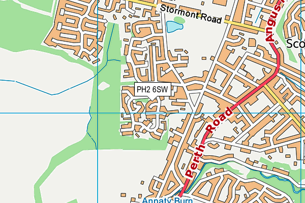 PH2 6SW map - OS VectorMap District (Ordnance Survey) PH2 6SW map - OS VectorMap District (Ordnance Survey)