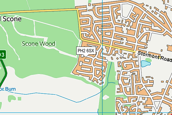 PH2 6SX map - OS VectorMap District (Ordnance Survey) PH2 6SX map - OS VectorMap District (Ordnance Survey)