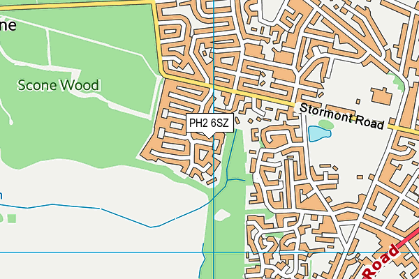 PH2 6SZ map - OS VectorMap District (Ordnance Survey) PH2 6SZ map - OS VectorMap District (Ordnance Survey)