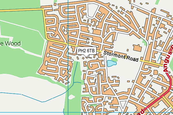 PH2 6TB map - OS VectorMap District (Ordnance Survey) PH2 6TB map - OS VectorMap District (Ordnance Survey)