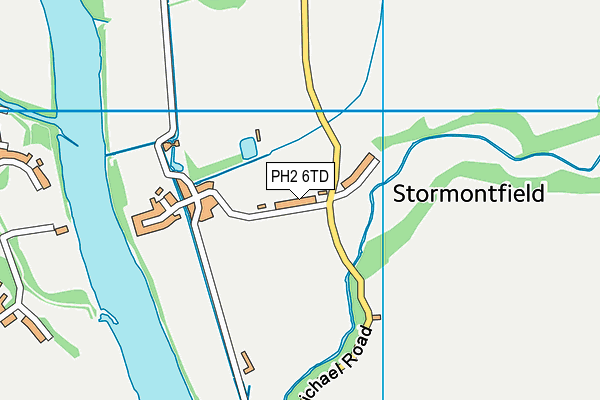 PH2 6TD map - OS VectorMap District (Ordnance Survey) PH2 6TD map - OS VectorMap District (Ordnance Survey)