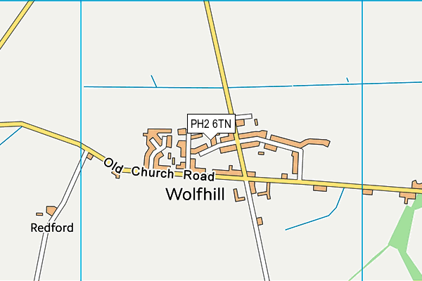 PH2 6TN map - OS VectorMap District (Ordnance Survey) PH2 6TN map - OS VectorMap District (Ordnance Survey)