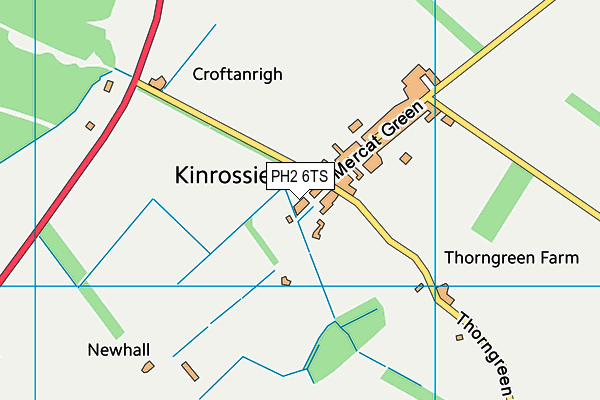 PH2 6TS map - OS VectorMap District (Ordnance Survey) PH2 6TS map - OS VectorMap District (Ordnance Survey)