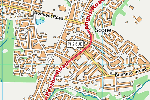 PH2 6UE map - OS VectorMap District (Ordnance Survey) PH2 6UE map - OS VectorMap District (Ordnance Survey)