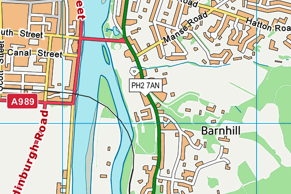 PH2 7AN map - OS VectorMap District (Ordnance Survey) PH2 7AN map - OS VectorMap District (Ordnance Survey)