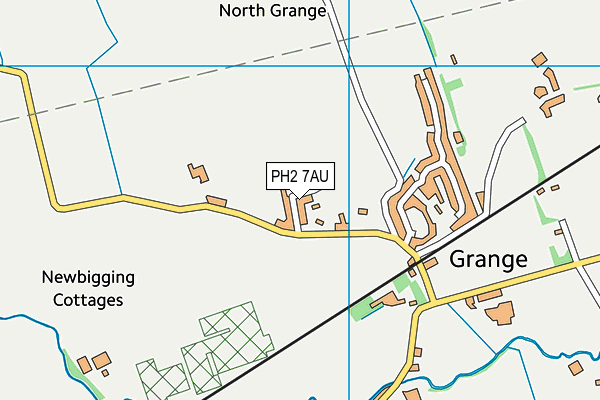 PH2 7AU map - OS VectorMap District (Ordnance Survey) PH2 7AU map - OS VectorMap District (Ordnance Survey)