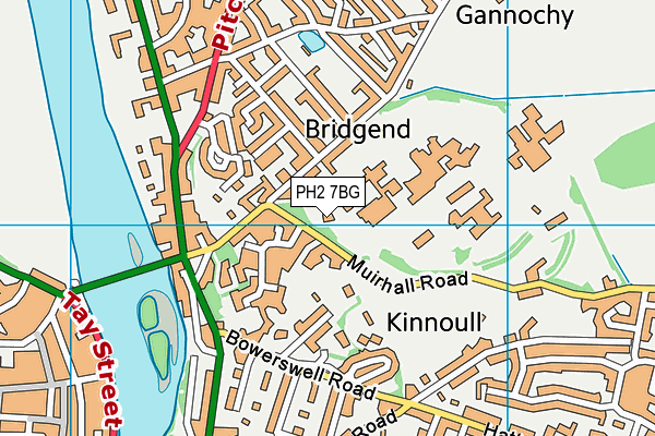 PH2 7BG map - OS VectorMap District (Ordnance Survey) PH2 7BG map - OS VectorMap District (Ordnance Survey)