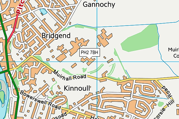 PH2 7BH map - OS VectorMap District (Ordnance Survey) PH2 7BH map - OS VectorMap District (Ordnance Survey)