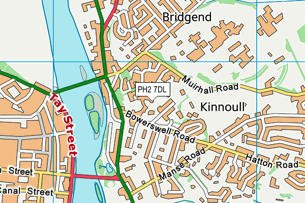 PH2 7DL map - OS VectorMap District (Ordnance Survey) PH2 7DL map - OS VectorMap District (Ordnance Survey)