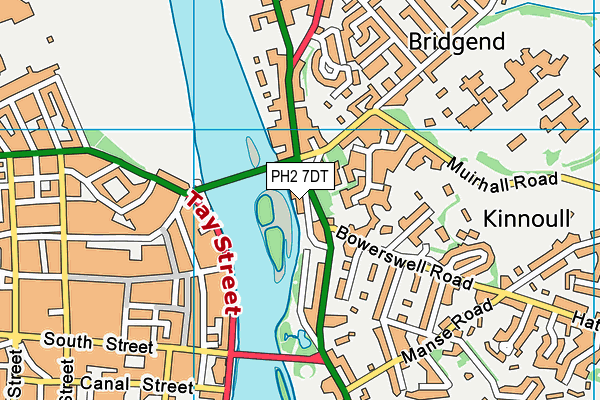 PH2 7DT map - OS VectorMap District (Ordnance Survey) PH2 7DT map - OS VectorMap District (Ordnance Survey)