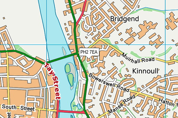 PH2 7EA map - OS VectorMap District (Ordnance Survey) PH2 7EA map - OS VectorMap District (Ordnance Survey)