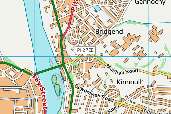 PH2 7EE map - OS VectorMap District (Ordnance Survey) PH2 7EE map - OS VectorMap District (Ordnance Survey)