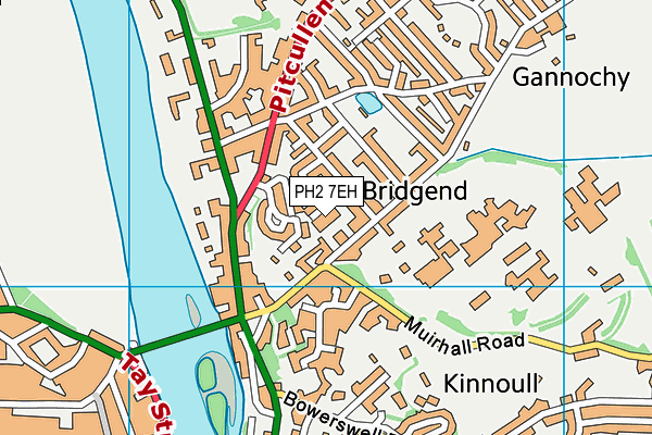 PH2 7EH map - OS VectorMap District (Ordnance Survey) PH2 7EH map - OS VectorMap District (Ordnance Survey)
